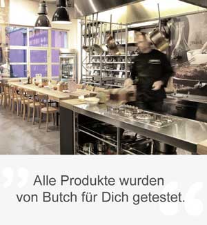 Alle Produkte werden von Butch getestet Alle Produkte werden von Butch getestet