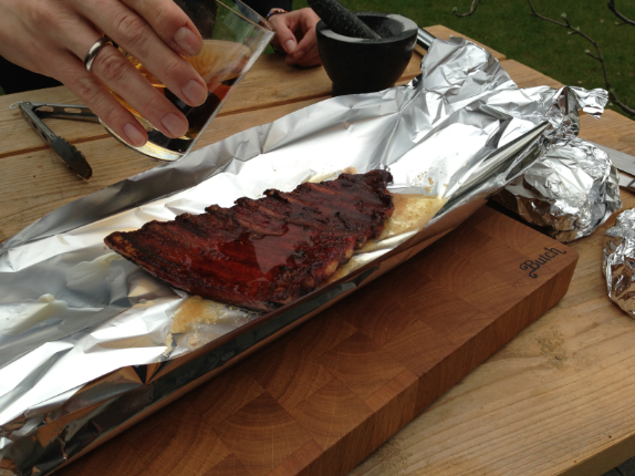 Spareribs Aluminum Foil