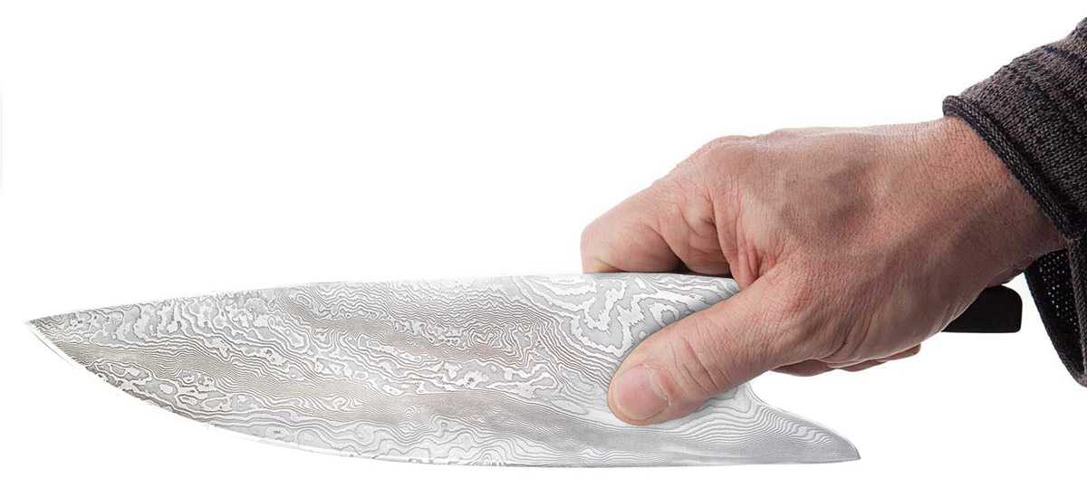 Güde Knife The Knife - proper handling left