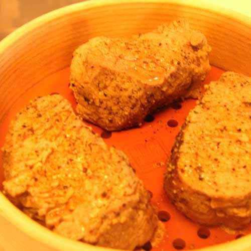 Veal Fillet in the Steamer - Hmmm...