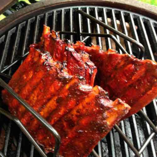 Spareribs Grillen mit dem Big Green Egg