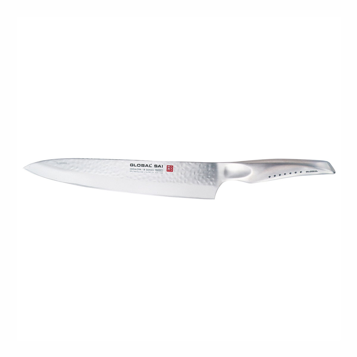 Global SAI 9 Inch Bread Knife - Lightweight Japanese Stainless Steel, Razor Sharp Edge, Made In Japan, SAI-05 - View #7