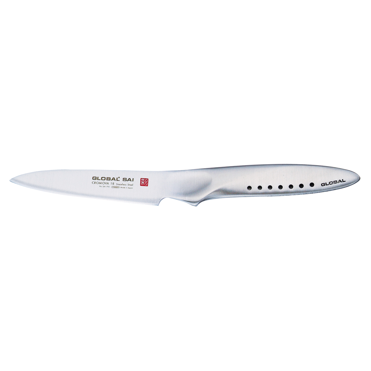 Global SAI-F01 Schälmesser – 9 Cm Klinge, 59+ HRC Härte