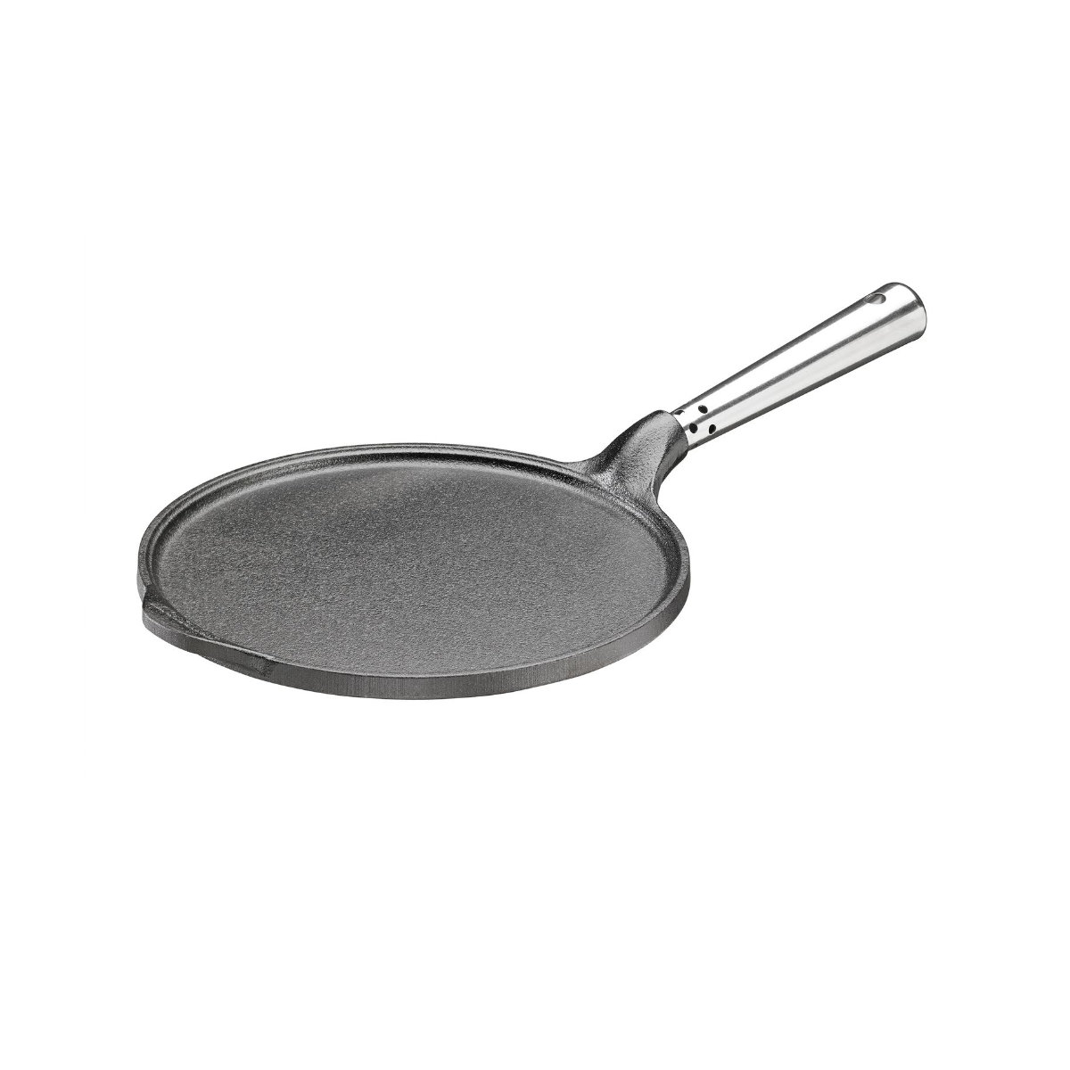 Skeppshult Professional Pfannkuchenpfanne 23 cm - Gusseisen mit Edelstahlgriff