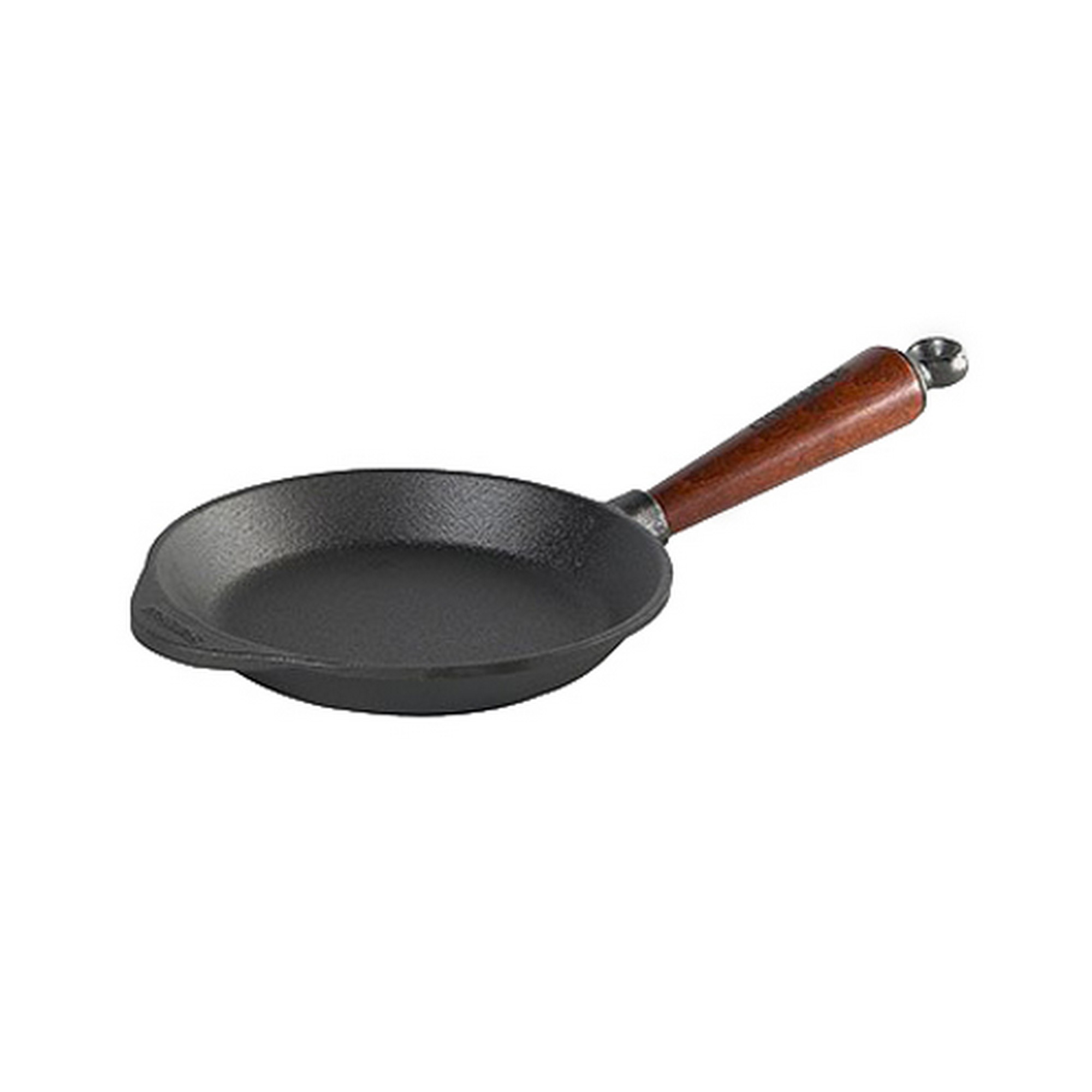 Skeppshult Traditional Pfanne 18 cm - Gusseisen mit Buchenholzgriff
