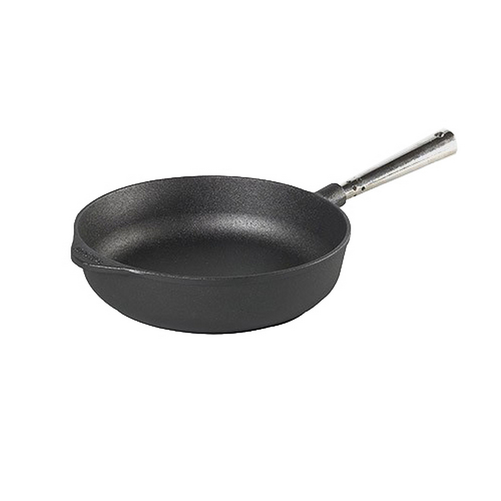 Skeppshult Professional Servierpfanne 25 cm - Gusseisen mit Edelstahlgriff
