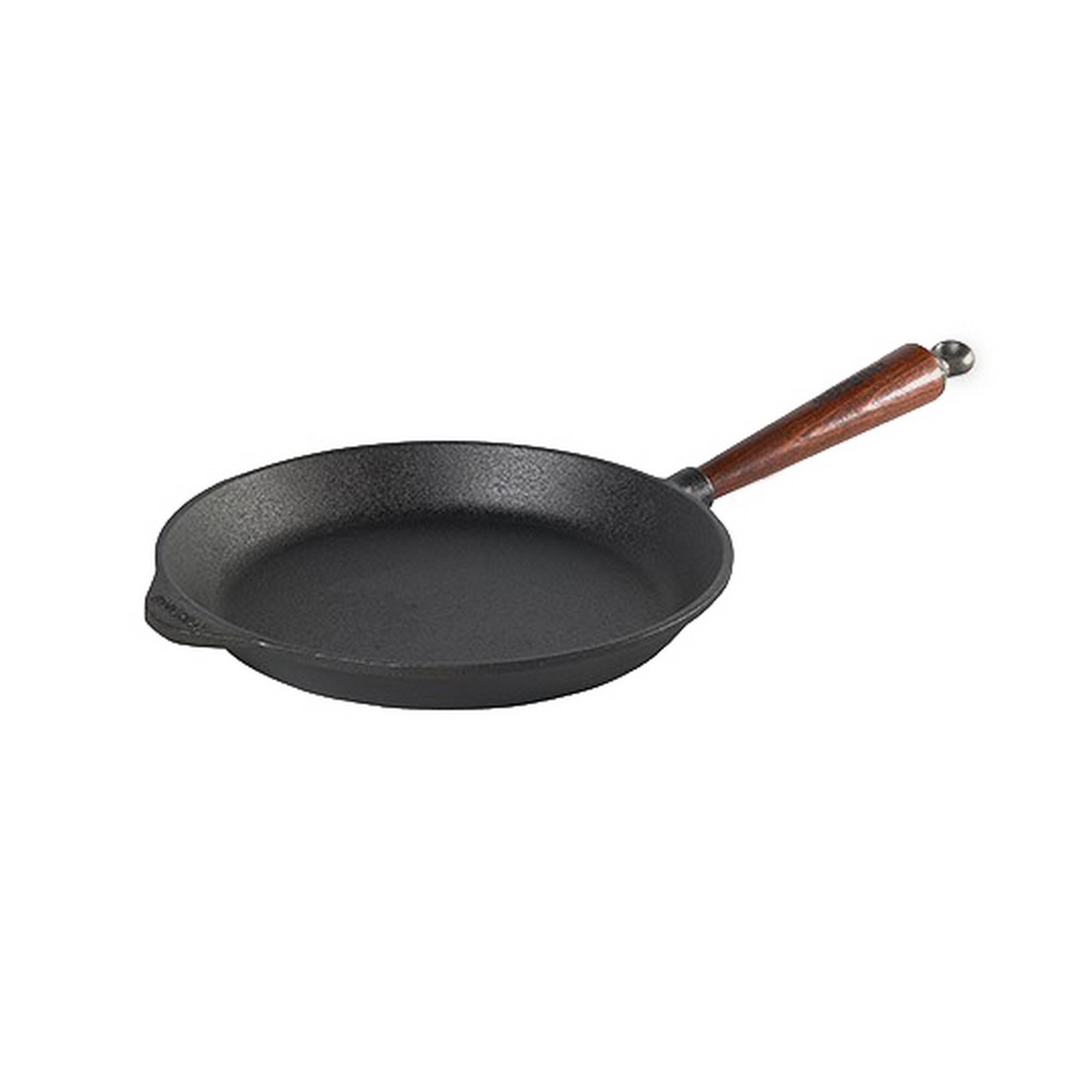 Skeppshult Traditional Pfanne 26 cm - Gusseisen mit Buchenholzgriff
