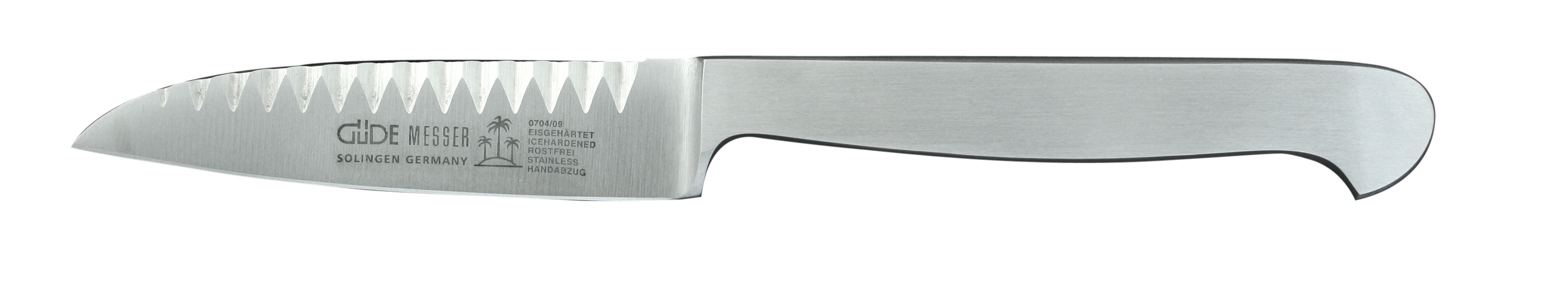 Güde Kappa Buntschneidemesser 9 cm - Klinge und Griff aus CVM-Stahl