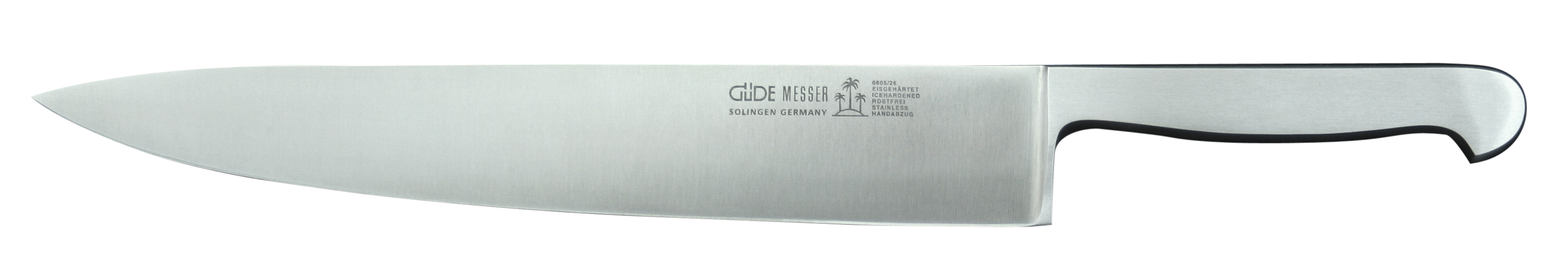 Güde Kappa Kochmesser 26 cm / Klinge und Griff aus CVM-Stahl