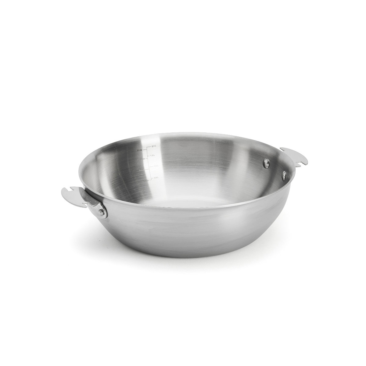 de Buyer Alchimy-Loqy Sauteuse konisch 24 cm - Edelstahl-Mehrschichtmaterial
