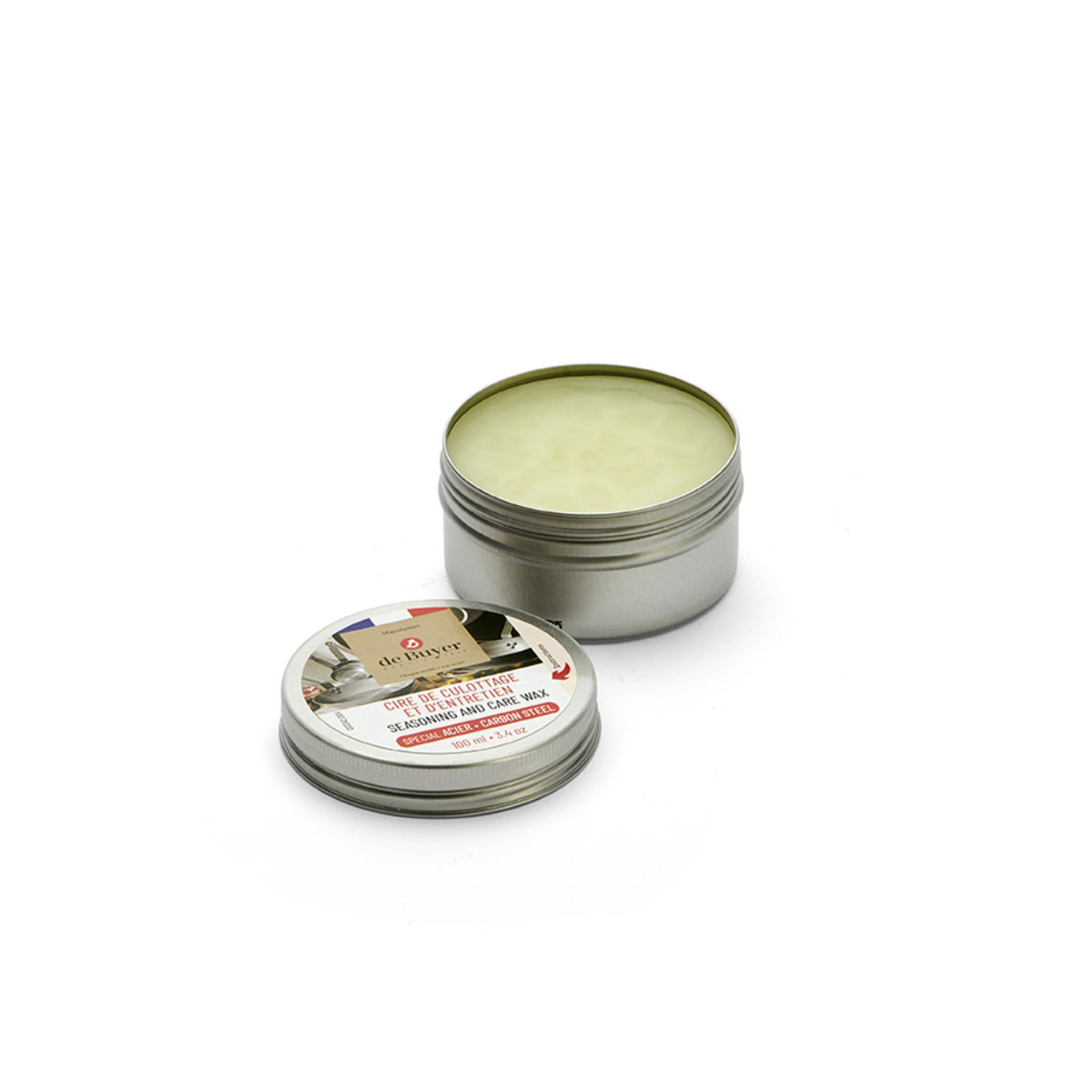 de Buyer seasoning wax and cast-iron care 100 ml