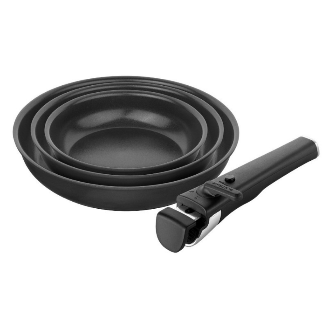 ZWILLING Unlock Bratpfannenset 4-tlg Aluminium