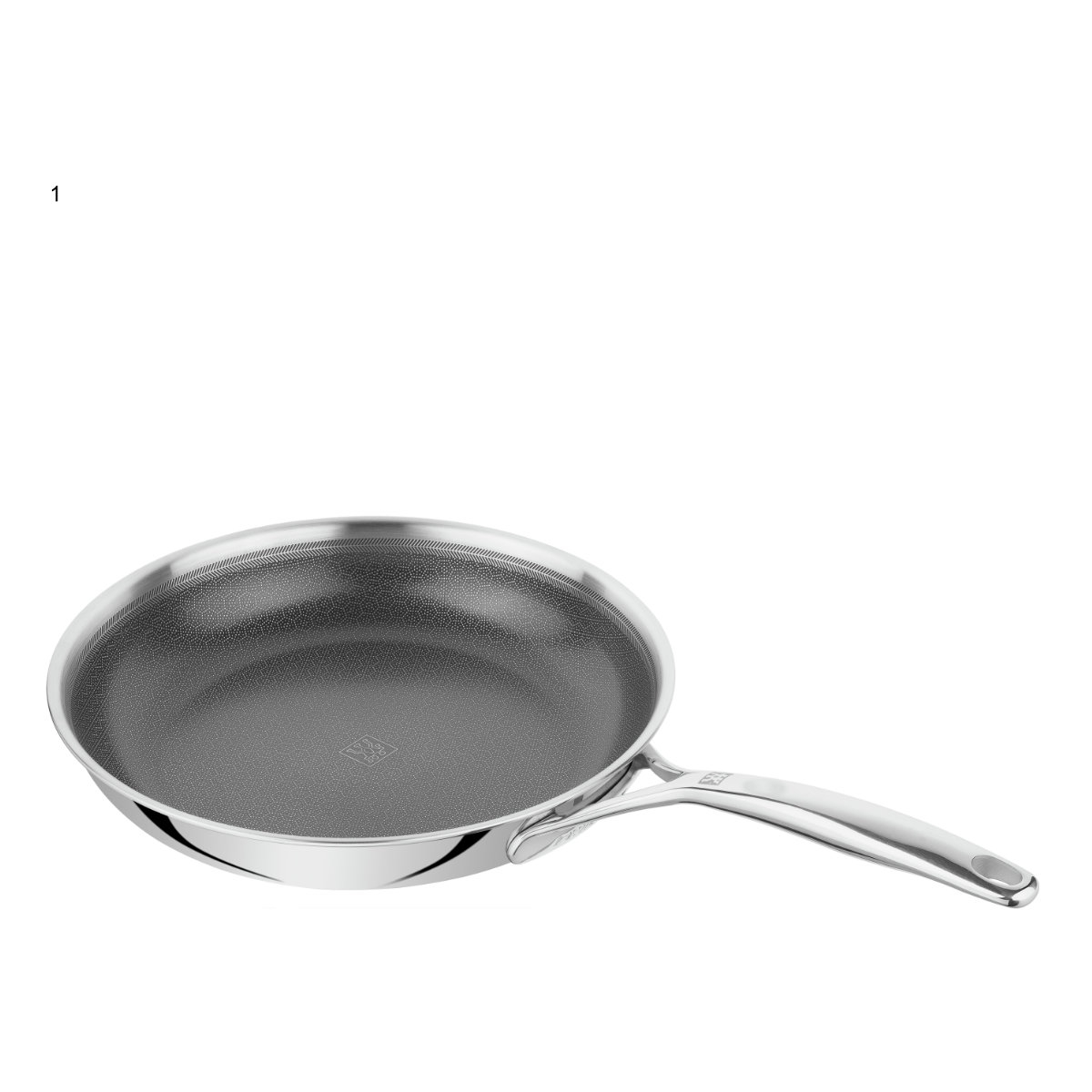 ZWILLING Peak Bratpfanne 28 cm 18 10 Edelstahl Silber