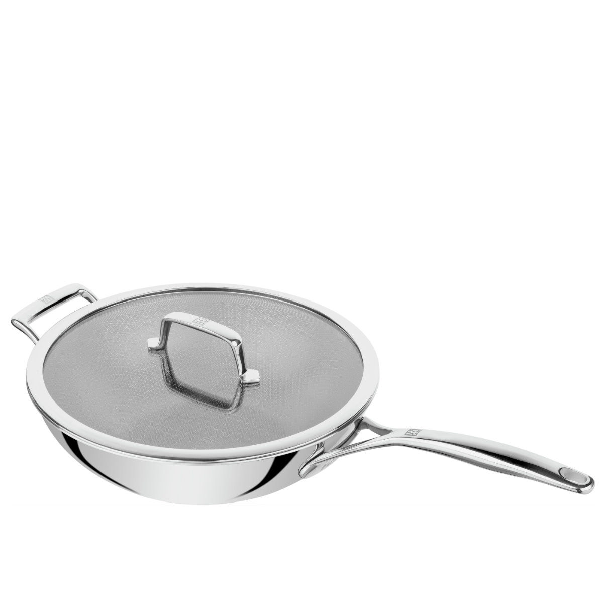 Zwilling Peak Wok mit Deckel 30 cm - 18/10 Edelstahl