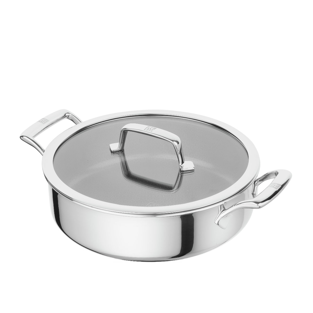 Zwilling Peak Servierpfanne mit Deckel 26 cm - 18/10 Edelstahl