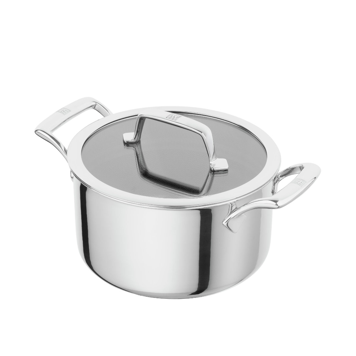 ZWILLING Peak Kochtopf 24 cm 1810 Edelstahl, silber 4009839703522 ZWILLING