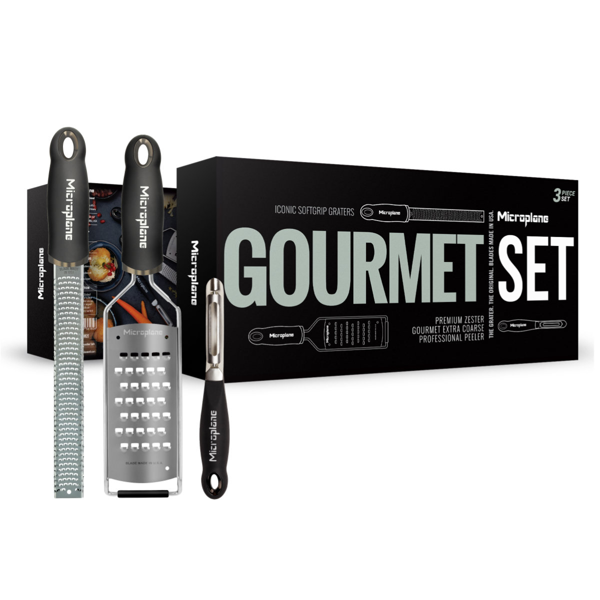 Geschenkset Gourmet Reiben und Schäler