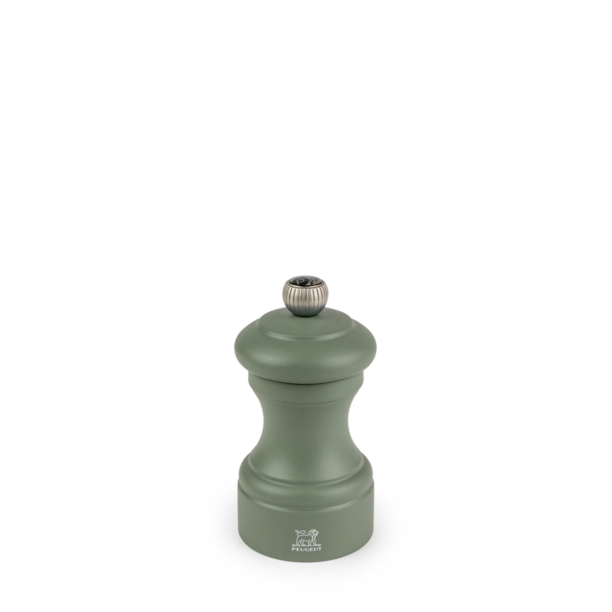 Peugeot Bistro Pfeffermühle 10 cm Buchenholz olivgrün - Stahlmahlwerk