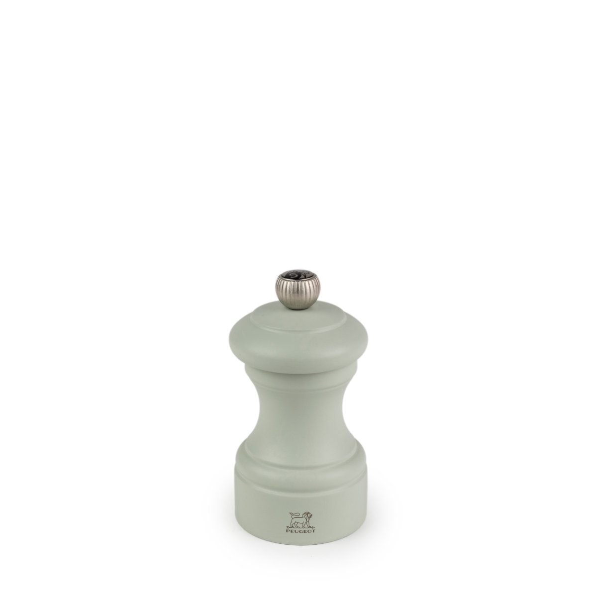 Peugeot Bistro Salzmühle 10 cm Buchenholz salbeigrün - Zirlion-Mahlwerk