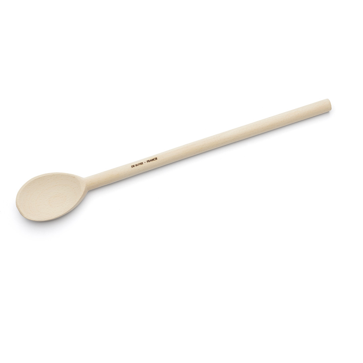 de Buyer B Bois Kochlöffel 35 cm - Buchenholz mit Bienenwachsfinish