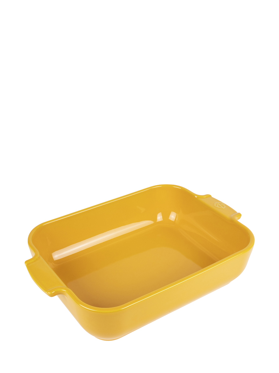 Peugeot Appolia Auflaufform rechteckig 32 cm safrangelb - Keramik