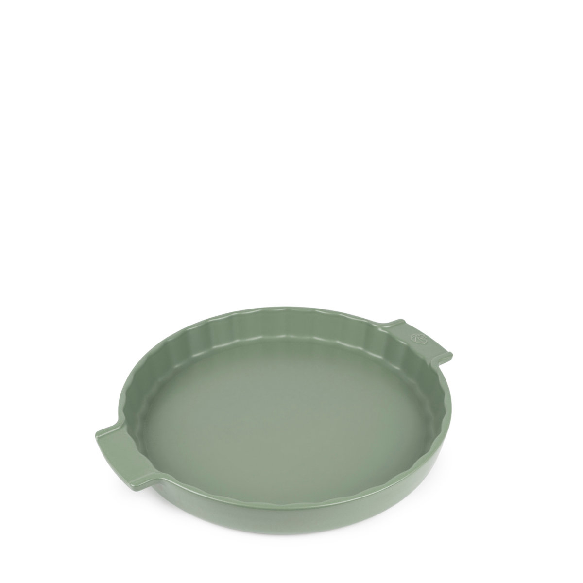 Peugeot Appolia Tarteform 30 cm olivgrün - Keramik