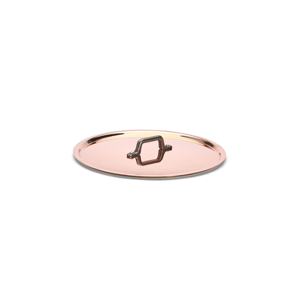 de Buyer Kupfer Deckel 12 cm mit Gusseisengriff