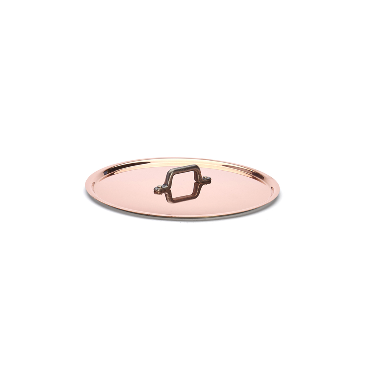 de Buyer Kupfer Deckel 14 cm mit Gusseisengriff