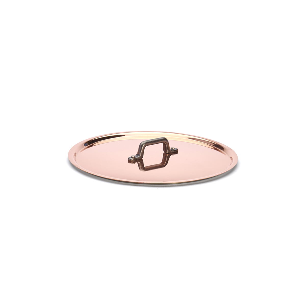 de Buyer Kupfer Deckel 16 cm mit Gusseisengriff