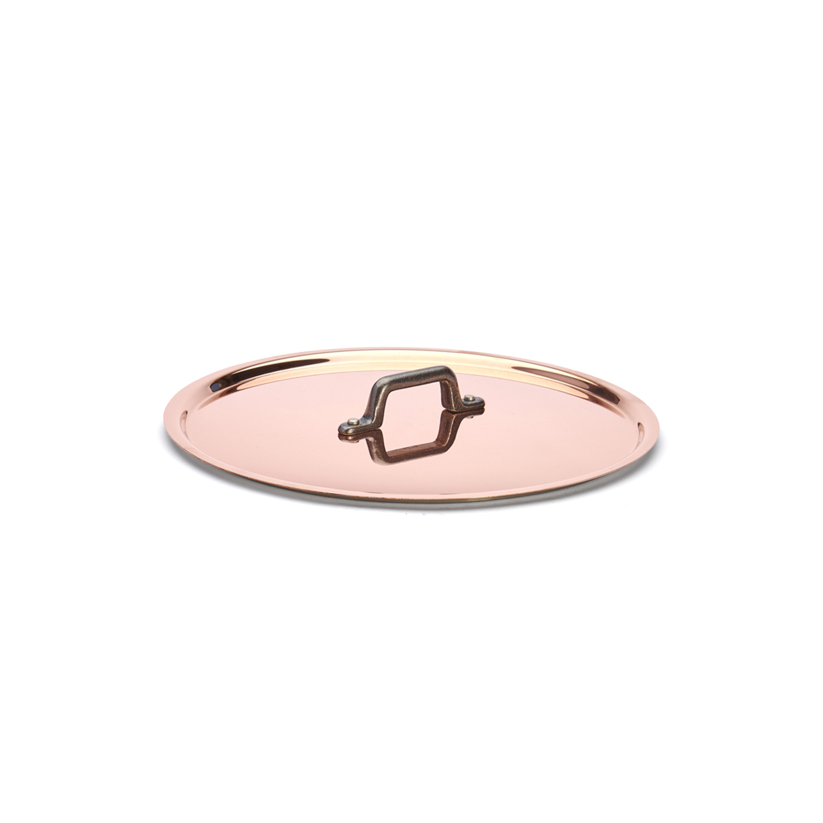 de Buyer Kupfer Deckel 20 cm mit Gusseisengriff