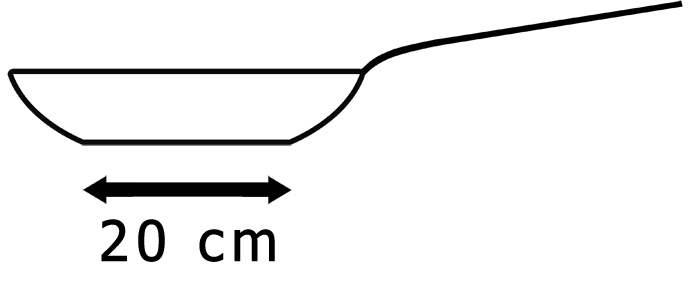 Auflagefläche 20 cm