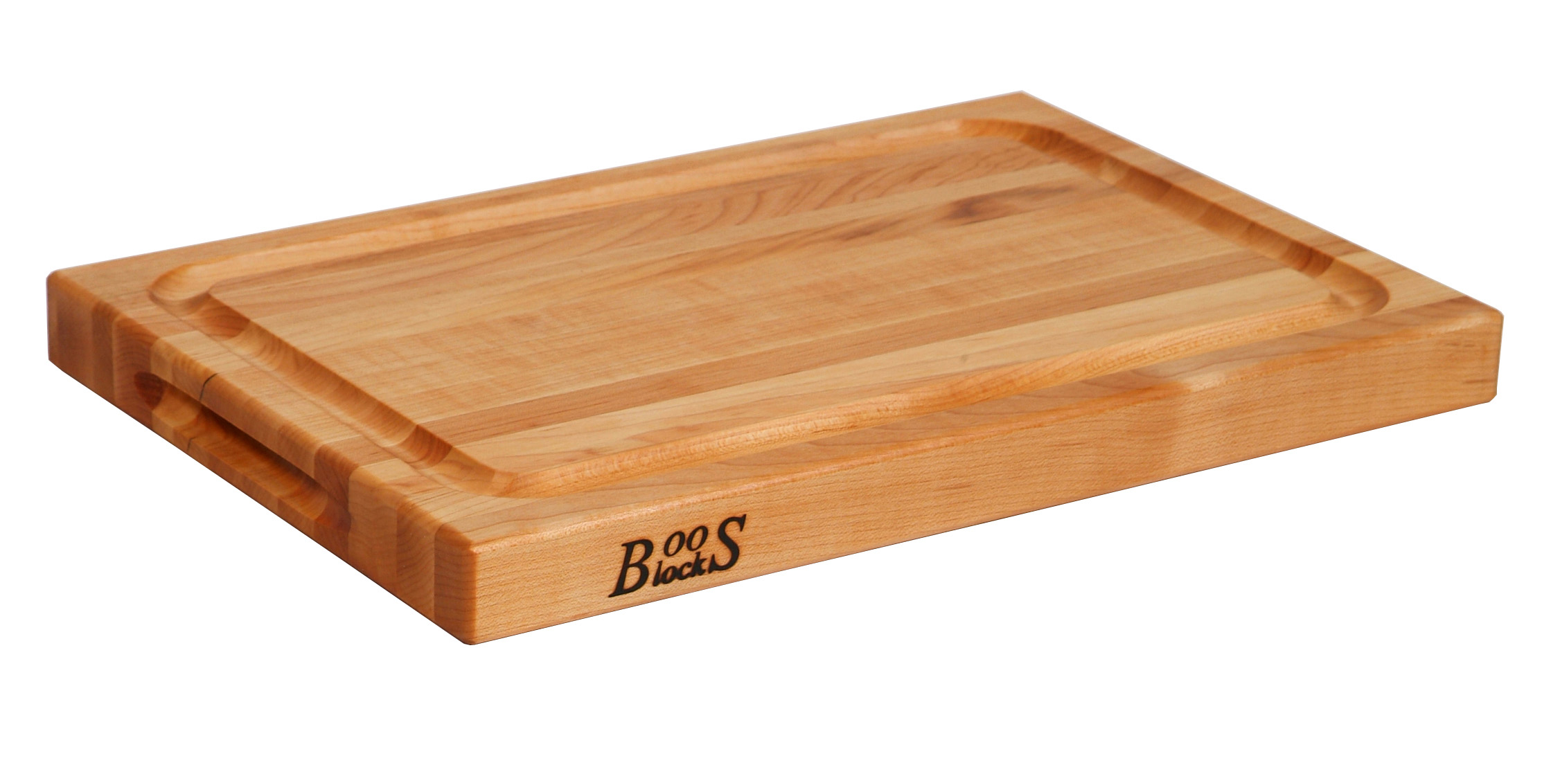 Boos Blocks Pro Chef-Groove Schneidebrett 46x31x4 cm mit Saftrille - Ahornholz