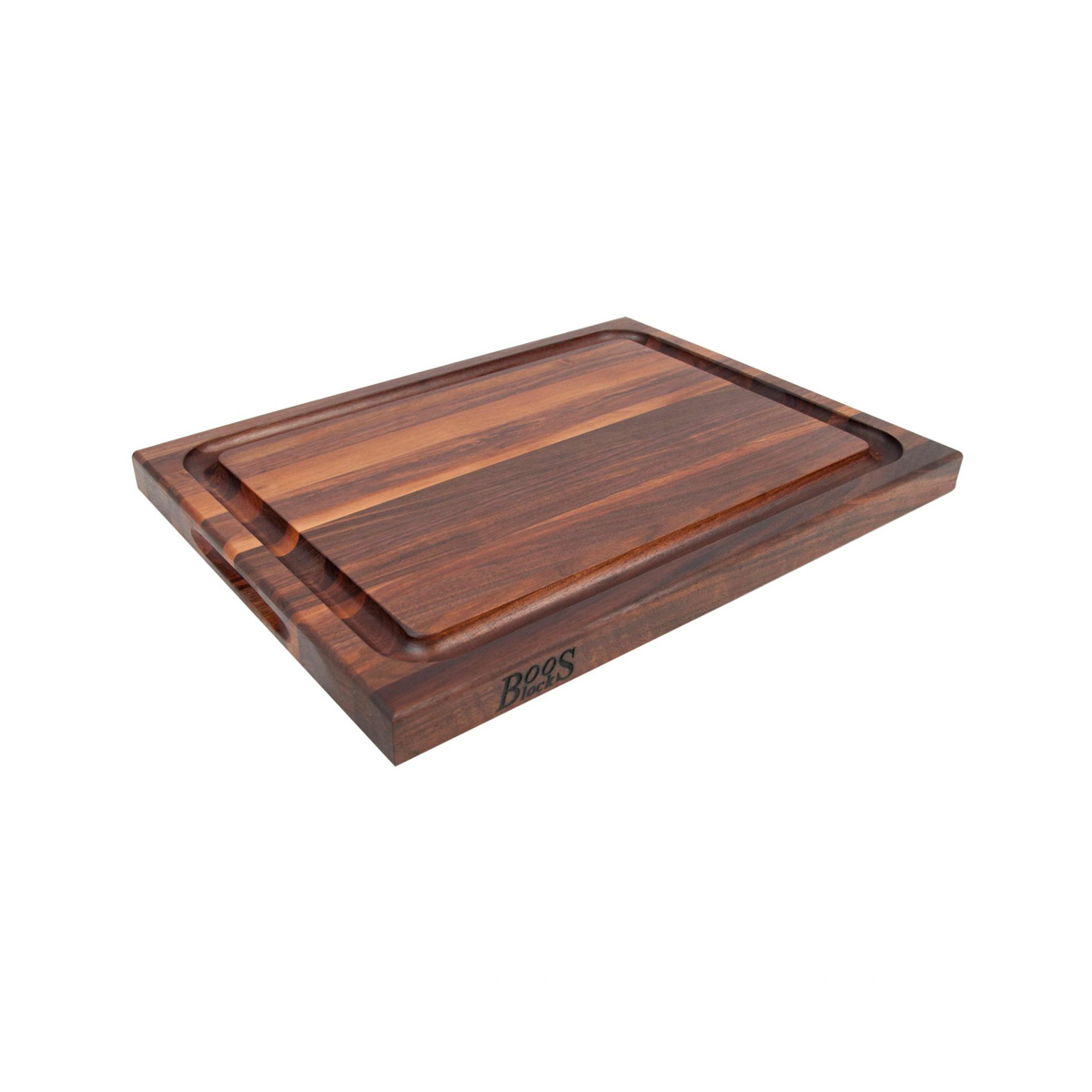 Boos Blocks Black Walnut Schneidebrett 51x38x4 cm mit Saftrille - Walnussholz