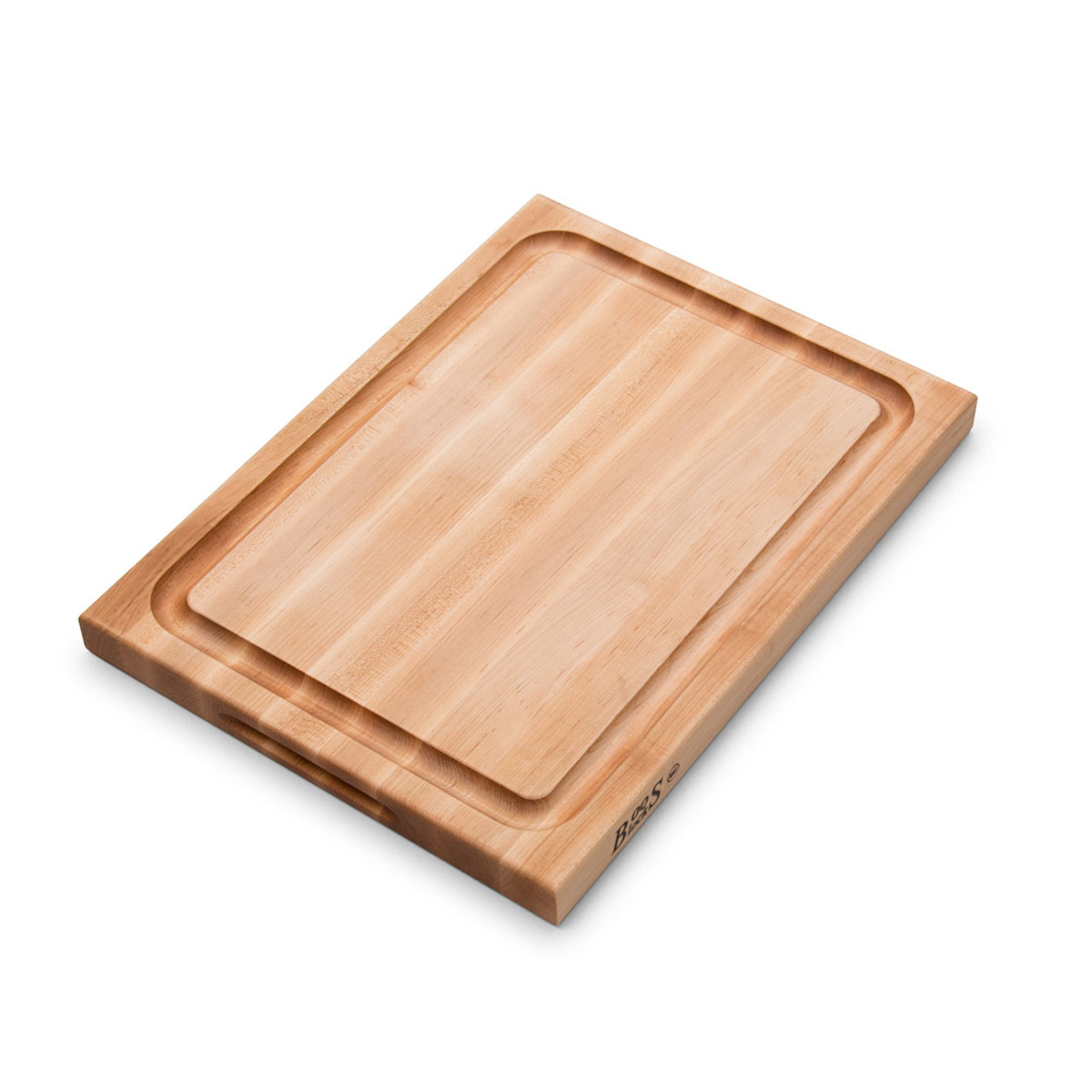 Boos Blocks Pro Chef-Groove Schneidebrett 61x46x4cm mit Saftrille - Ahornholz