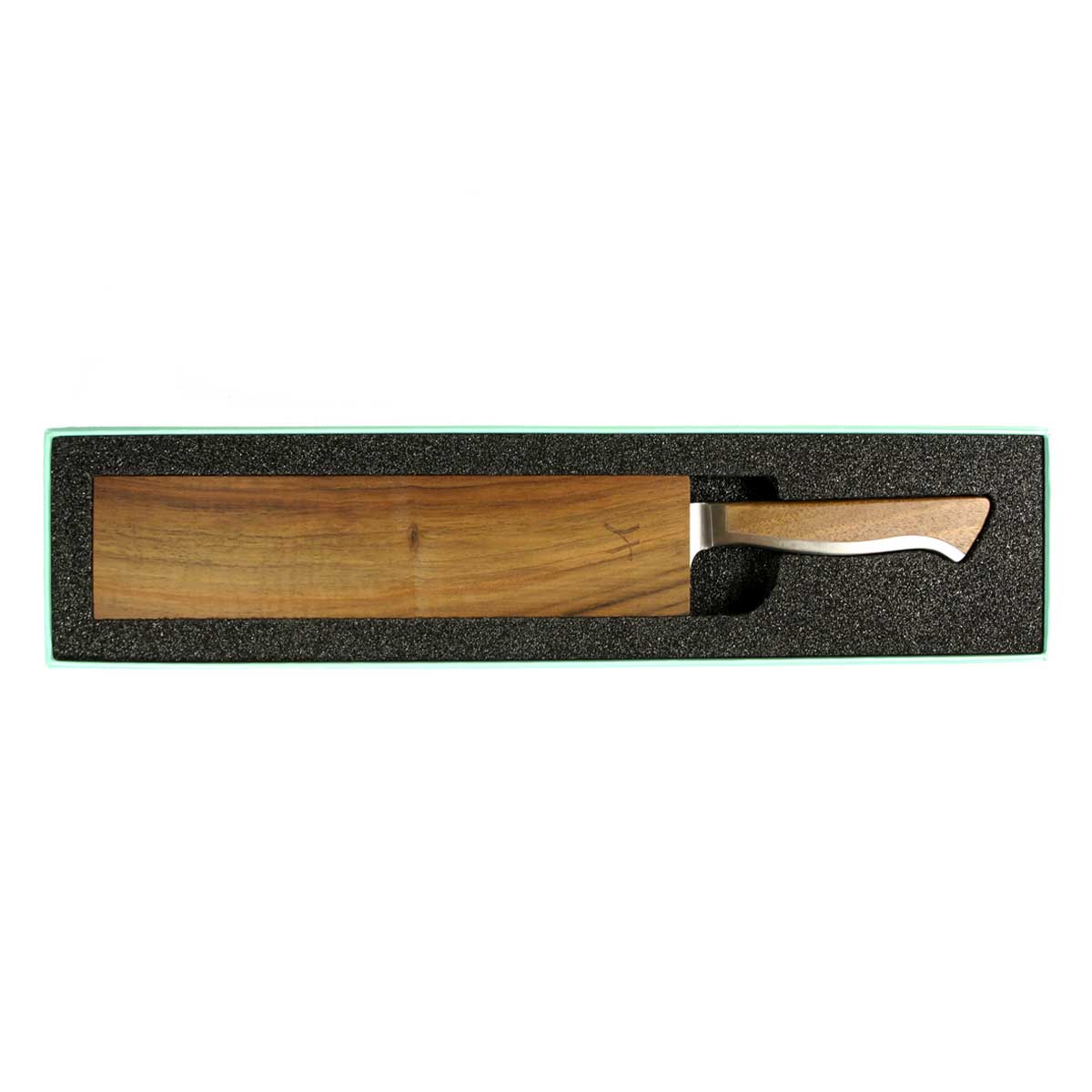 Güde Caminada Schinkenmesser 21 cm - CVM-Messerstahl mit Griffschalen aus Walnussholz