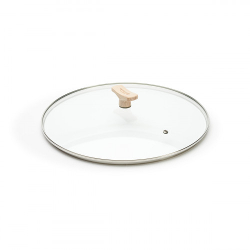 de Buyer Universeller Glasdeckel 20 cm mit Holzgriff