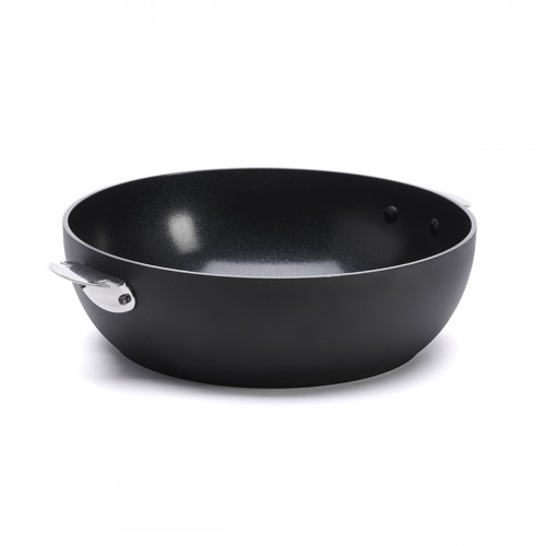 de Buyer Ceranoa Loqy Gewölbte Sauteuse 28 cm mit Keramikbeschichtung - Aluminium