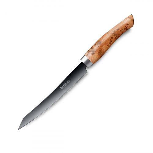 Nesmuk Janus Slicer 16 cm - Niobstahl mit DLC-Beschichtung - Griff Wacholder