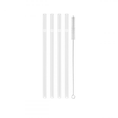 Zwilling Sorrento Straw Glasstrohhalme gerade 5-tlg.