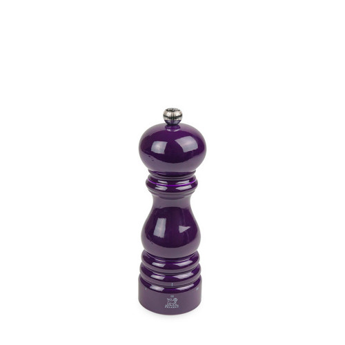 Peugeot Paris U'Select Pfeffermühle 18 cm Buchenholz aubergine lackiert - Stahlmahlwerk