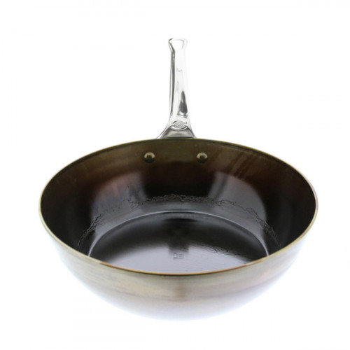 de Buyer Mineral B Pro Bauernpfanne 28 cm eingebrannt - Eisen mit Edelstahlgussgriff