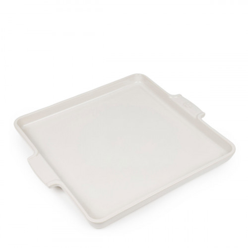 Peugeot Appolia Servierplatte quadratisch 32 cm ecru - Keramik