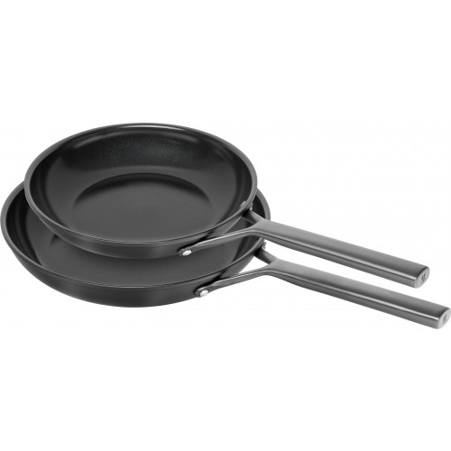 Zwilling Milano Bratpfannenset 2-tlg. Schwarz - Aluminium
