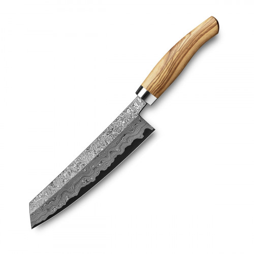 Nesmuk Exklusiv C150 Damast Kochmesser 18 cm - Griff Olivenholz