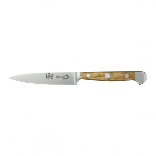 Güde Briccole di Venezia Spickmesser 10 cm - CVM-Messerstahl - Griffschalen venezianischem Gondelholz