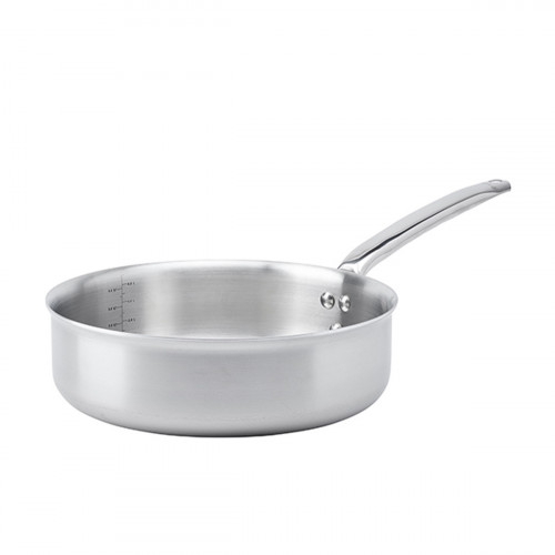 de Buyer Alchimy Sauteuse gerade 28 cm - Edelstahl-Mehrschichtmaterial