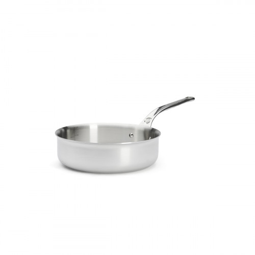 de Buyer Affinity Sauteuse gerade 24 cm / 3,0 L - Edelstahl-Mehrschichtmaterial