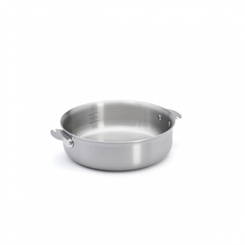 de Buyer Alchimy-Loqy Sauteuse 24 cm - Edelstahl-Mehrschichtmaterial