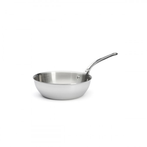 de Buyer Affinity Sauteuse konisch 24 cm / 3,0 L - Edelstahl-Mehrschichtmaterial