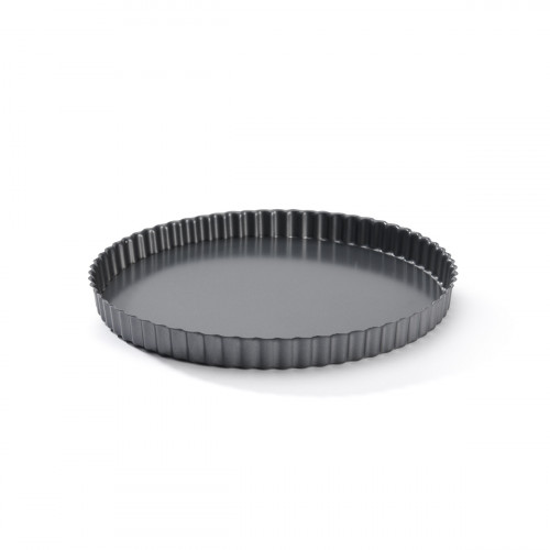 de Buyer Tarteform 32 cm mit herausnehmbarem Boden - Stahl mit Antihaftbeschichtung